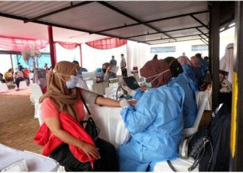 HUT Ke-10 PDAM Tirta Asasta Kota Depok Gelar Vaksin Dan Baksos