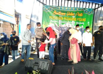 Persatuan Pedagang Pisang Pasar Kemiri Muka, Pertama Kali Menggelar Santunan Yatim Piatu dan Dhuafa