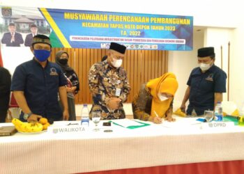Sekda Kota Depok Buka Musrenbang Kecamatan Tapos
