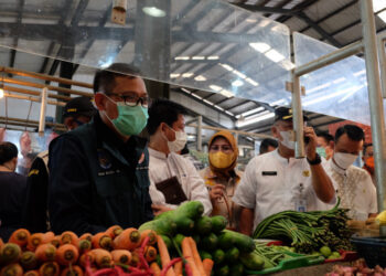 Jelang Ramadan, TPID Depok Monitoring Harga Kebutuhan Pokok di Pasar Sukatani