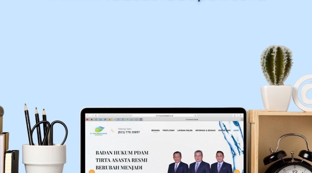 Inilah Website Tirta Asasta Depok Terbaru