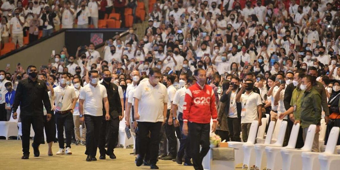 Ridwan Kamil Dampingi Presiden Joko Widodo dalam Acara Temu Raya Alumni Program Kartu Prakerja