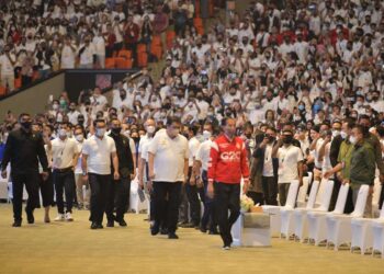 Ridwan Kamil Dampingi Presiden Joko Widodo dalam Acara Temu Raya Alumni Program Kartu Prakerja