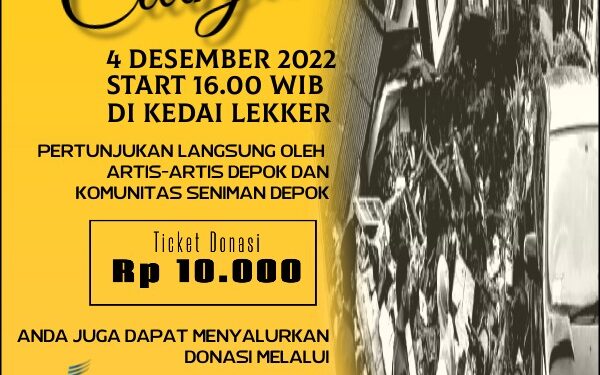 Musisi Depok Peduli Galang Donasi Bencana Cianjur